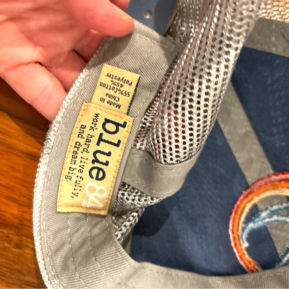 Blue 84 Santa Barbara Denim Baseball Hat - Picture 4 of 8